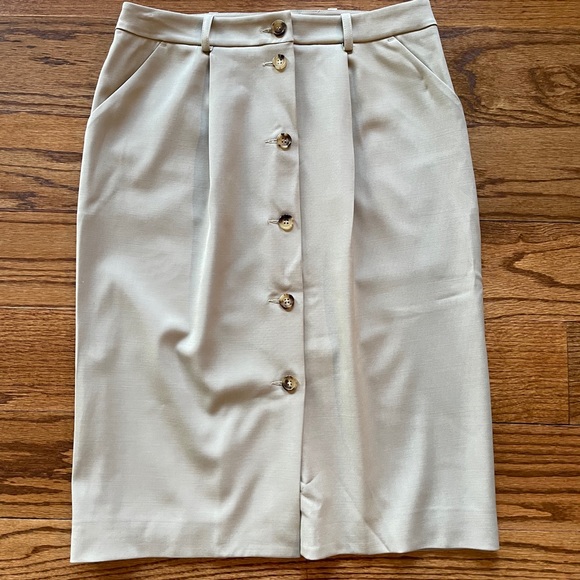 Michael Kors Dresses & Skirts - Michael Kors Khaki Straight Skirt, Size 4